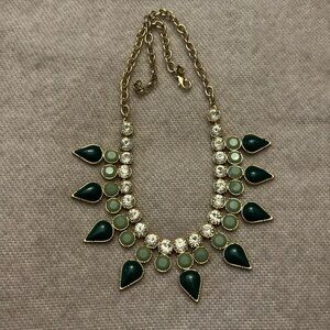 Green Studded Necklace